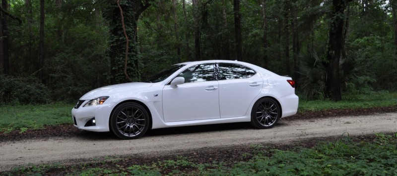 Road Test Review 2014 Lexus IS-F Is AMAZING Fun - 416HP 5.0L V8 Is Heaven in a Throttle 30