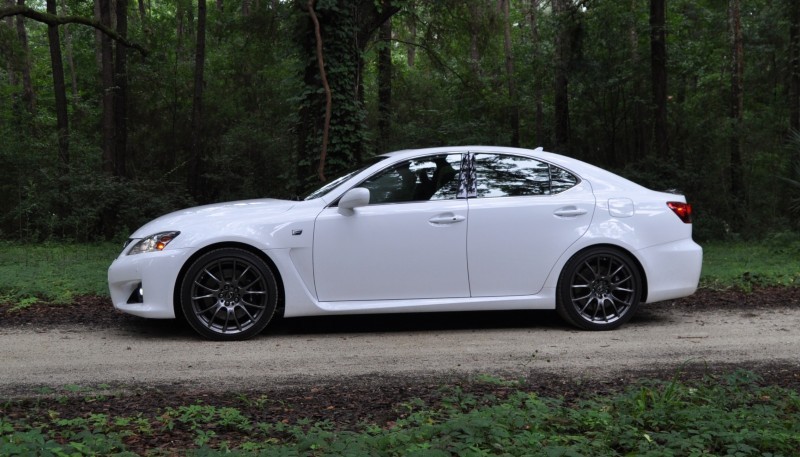 Road Test Review 2014 Lexus IS-F Is AMAZING Fun - 416HP 5.0L V8 Is Heaven in a Throttle 31