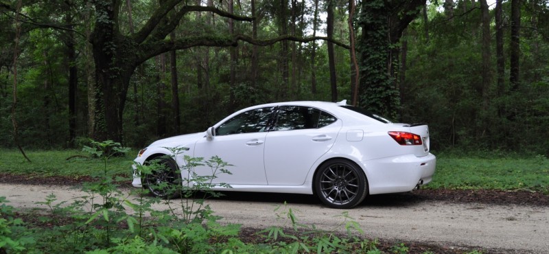 Road Test Review 2014 Lexus IS-F Is AMAZING Fun - 416HP 5.0L V8 Is Heaven in a Throttle 32