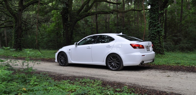 Road Test Review 2014 Lexus IS-F Is AMAZING Fun - 416HP 5.0L V8 Is Heaven in a Throttle 33