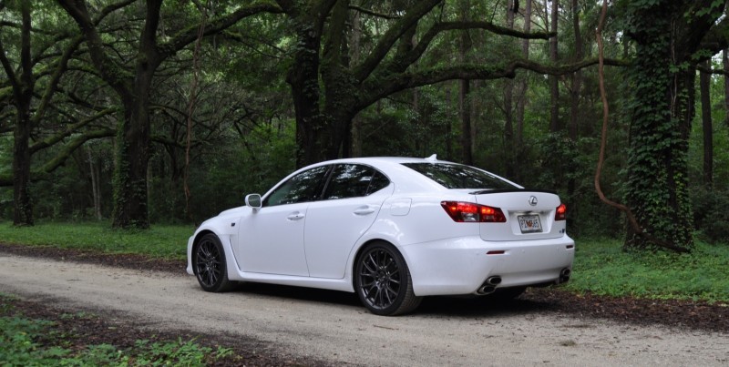 Road Test Review 2014 Lexus IS-F Is AMAZING Fun - 416HP 5.0L V8 Is Heaven in a Throttle 35