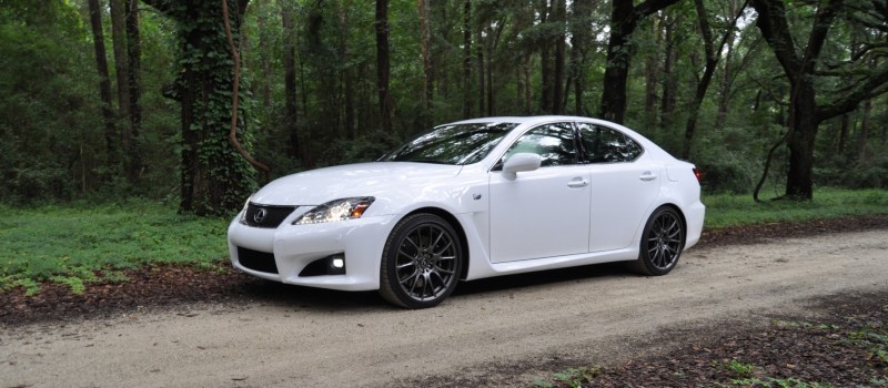 Road Test Review 2014 Lexus IS-F Is AMAZING Fun - 416HP 5.0L V8 Is Heaven in a Throttle 43