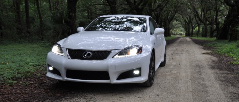 Road Test Review 2014 Lexus IS-F Is AMAZING Fun - 416HP 5.0L V8 Is Heaven in a Throttle 44