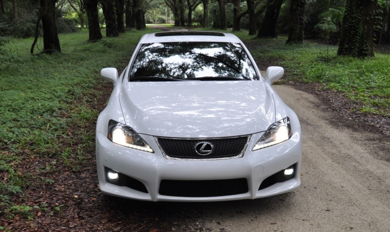 Road Test Review 2014 Lexus IS-F Is AMAZING Fun - 416HP 5.0L V8 Is Heaven in a Throttle 46