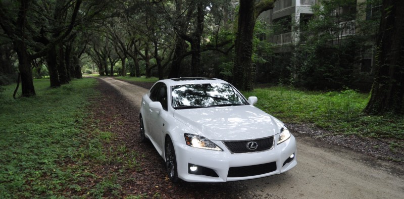 Road Test Review 2014 Lexus IS-F Is AMAZING Fun - 416HP 5.0L V8 Is Heaven in a Throttle 48