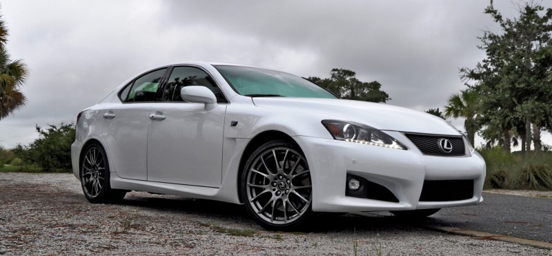 Road Test Review 2014 Lexus IS-F Is AMAZING Fun - 416HP 5_13
