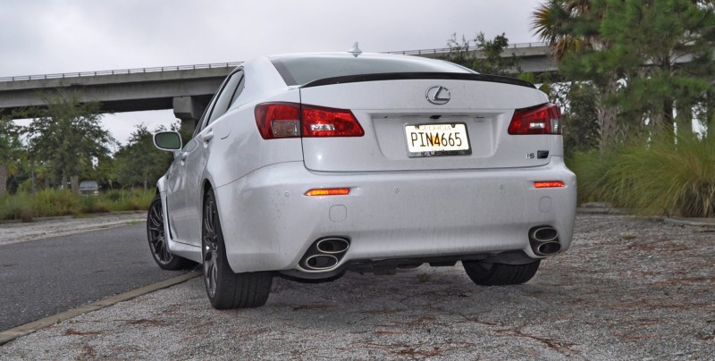 Road Test Review 2014 Lexus IS-F Is AMAZING Fun - 416HP 5_19