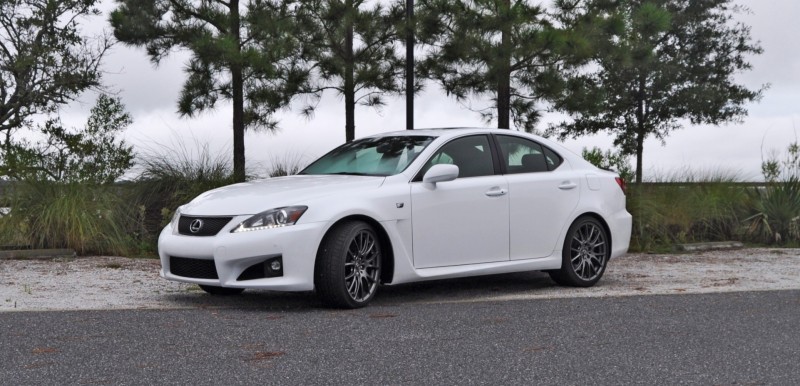 Road Test Review 2014 Lexus IS-F Is AMAZING Fun - 416HP 5_21