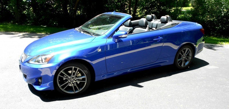 Road Test Review - 2014 Lexus IS250 F Sport Convertible Is Sexy, Top-Down Summer Cruiser 16