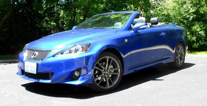 Road Test Review - 2014 Lexus IS250 F Sport Convertible Is Sexy, Top-Down Summer Cruiser 18