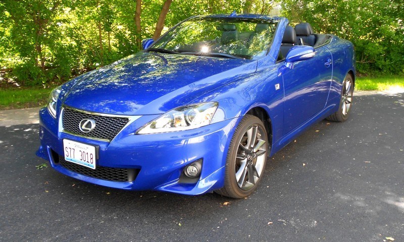 Road Test Review - 2014 Lexus IS250 F Sport Convertible Is Sexy, Top-Down Summer Cruiser 22