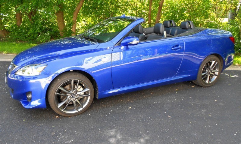 Road Test Review - 2014 Lexus IS250 F Sport Convertible Is Sexy, Top-Down Summer Cruiser 23