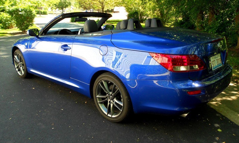 Road Test Review - 2014 Lexus IS250 F Sport Convertible Is Sexy, Top-Down Summer Cruiser 24