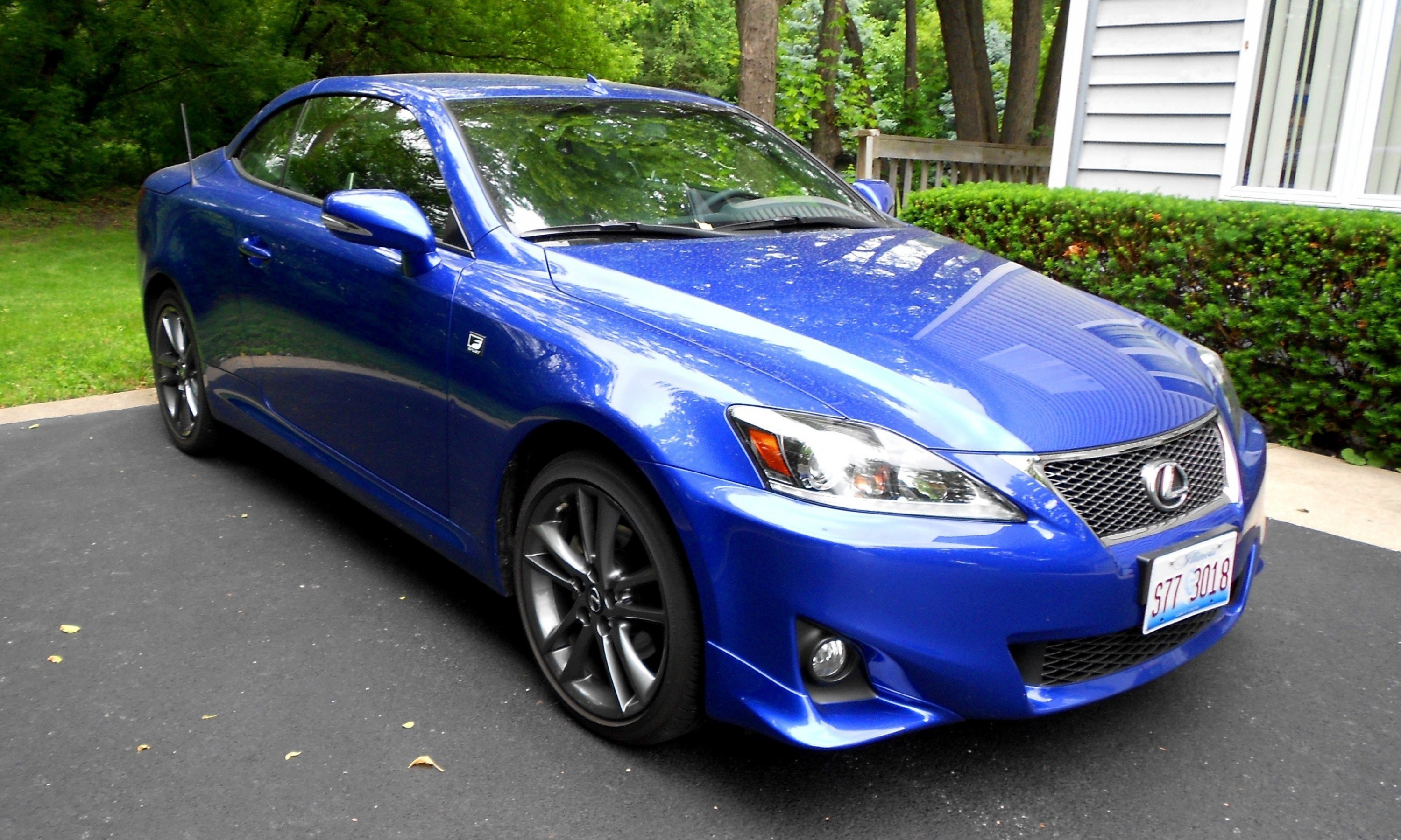 Road Test Review 2014 Lexus Is250 F Sport Convertible Is Sexy Top Down Summer Cruiser 28