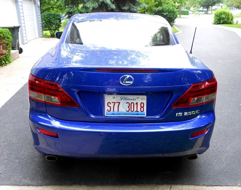 Road Test Review - 2014 Lexus IS250 F Sport Convertible Is Sexy, Top-Down Summer Cruiser 29