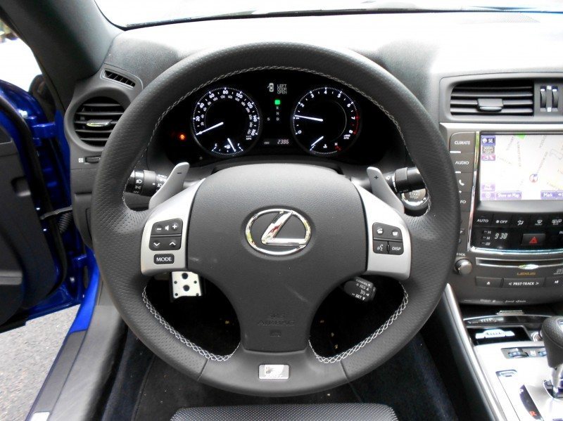 Road Test Review - 2014 Lexus IS250 F Sport Convertible Is Sexy, Top-Down Summer Cruiser 34