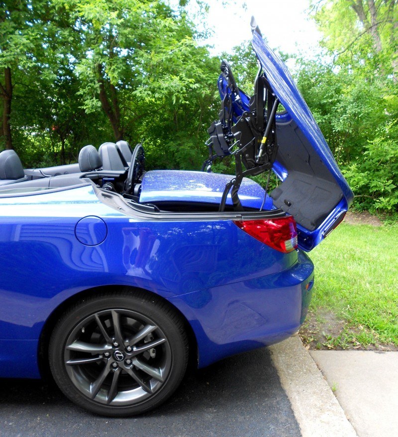 Road Test Review - 2014 Lexus IS250 F Sport Convertible Is Sexy, Top-Down Summer Cruiser 39