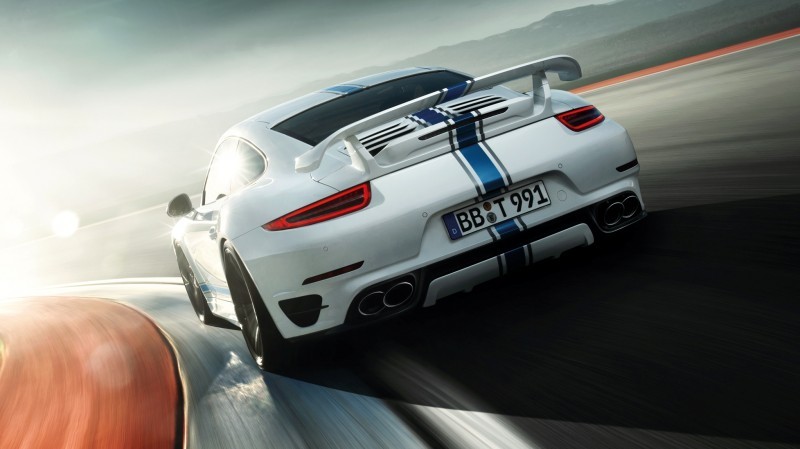 TECHART_for_Porsche_911_Turbo_models_white_rear