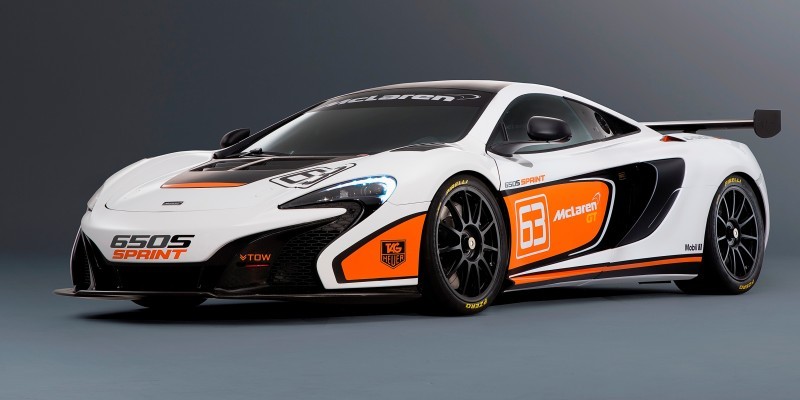 Track-Only 2014 McLaren 650S Sprint To Debut at Packed McLaren Pebble Beach Stand 3