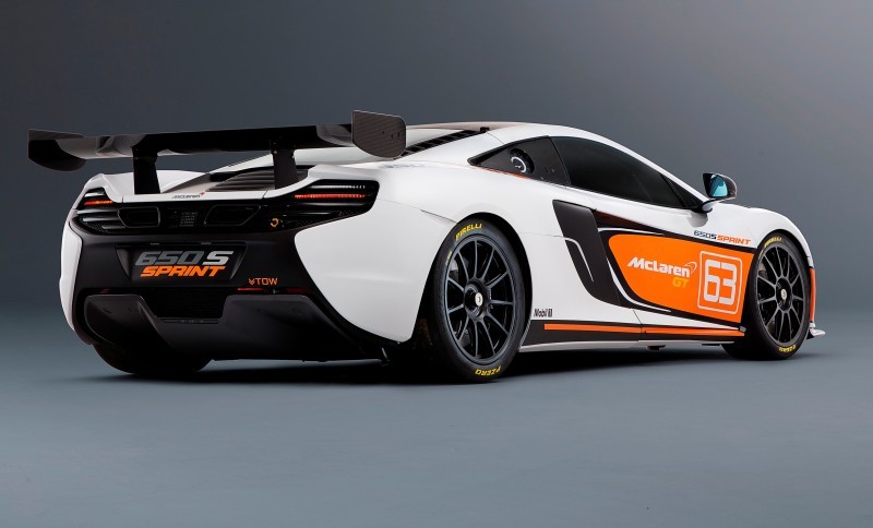 Track-Only 2014 McLaren 650S Sprint To Debut at Packed McLaren Pebble Beach Stand 7