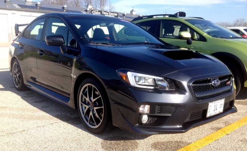 Track Test Review - 2015 Subaru WRX STI Is Brilliantly Fast, Grippy and Fun on Autocross 27