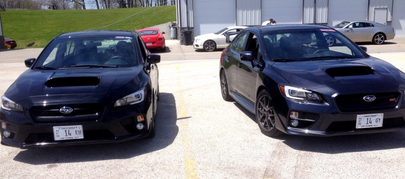 Track Test Review - 2015 Subaru WRX STI Is Brilliantly Fast, Grippy and Fun on Autocross 28