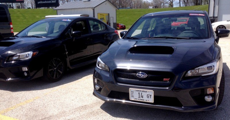Track Test Review - 2015 Subaru WRX STI Is Brilliantly Fast, Grippy and Fun on Autocross 29