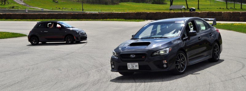 Track Test Review - 2015 Subaru WRX STI Is Brilliantly Fast, Grippy and Fun on Autocross 5