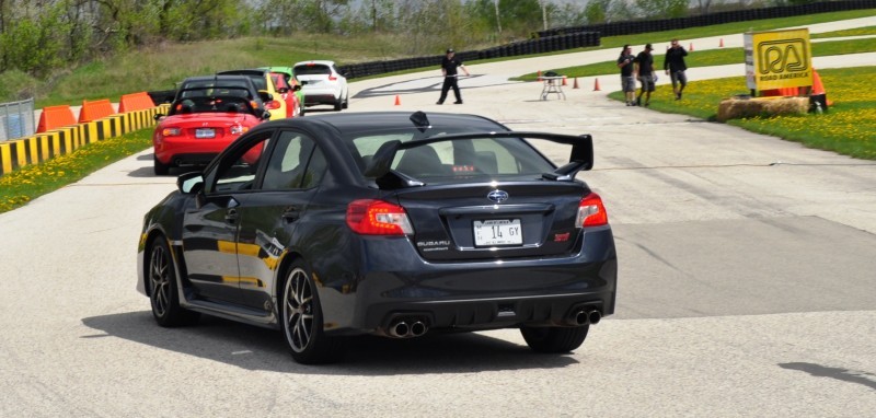 Track Test Review - 2015 Subaru WRX STI Is Brilliantly Fast, Grippy and Fun on Autocross 7