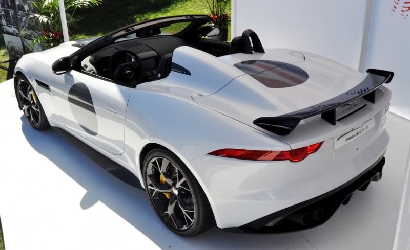 USA Debut - 2014 JAGUAR F-TYPE Project 7 Speedster! 3.8s to 60MPH, 575HP, 250 Copies Max 17