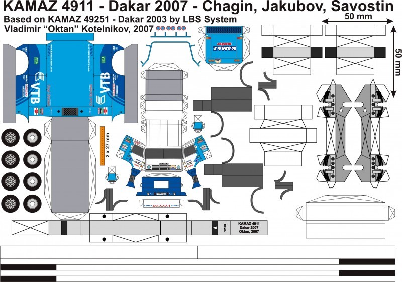 Unimog Nemesis - Red Bull KAMAZ 4911 - Dakar T4 Hero  3