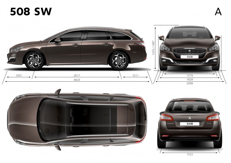 Update2 New Photos - 2015 Peugeot 508 Facelifted With New LED DRLs, Box-Design Beams and Tweaked Cabin Tech 33