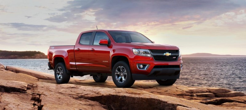 Updated With Pricing and Colors - 2015 Chevrolet Colorado Z71 Brings Cool Style, Big Power 1