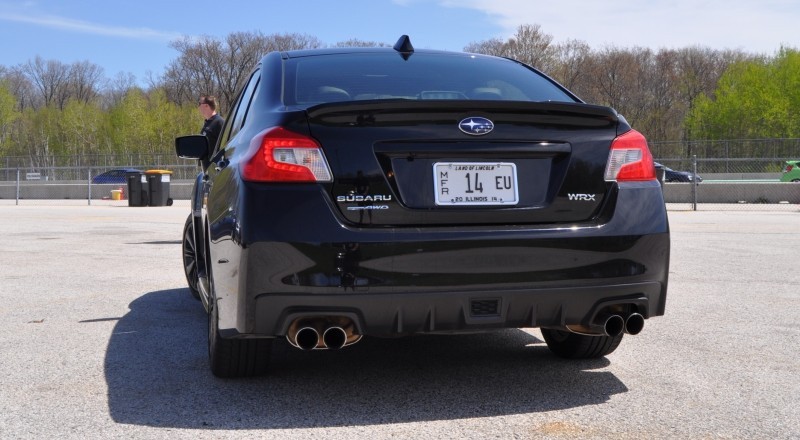 Updated with 37 High-Res Photos - Track Review - 2015 Subaru WRX Automatic 17