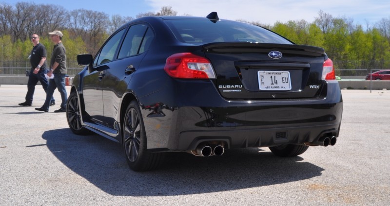 Updated with 37 High-Res Photos - Track Review - 2015 Subaru WRX Automatic 18