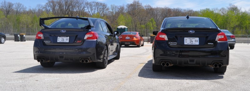 Updated with 37 High-Res Photos - Track Review - 2015 Subaru WRX Automatic 23