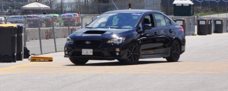 Updated with 37 High-Res Photos - Track Review - 2015 Subaru WRX Automatic 30