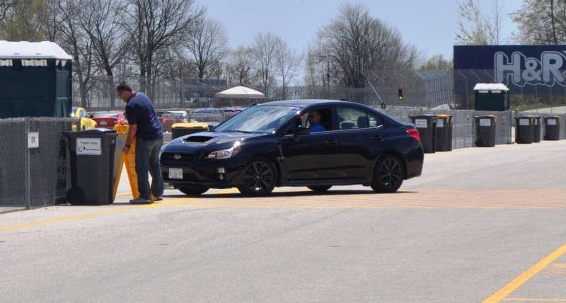 Updated with 37 High-Res Photos - Track Review - 2015 Subaru WRX Automatic 32