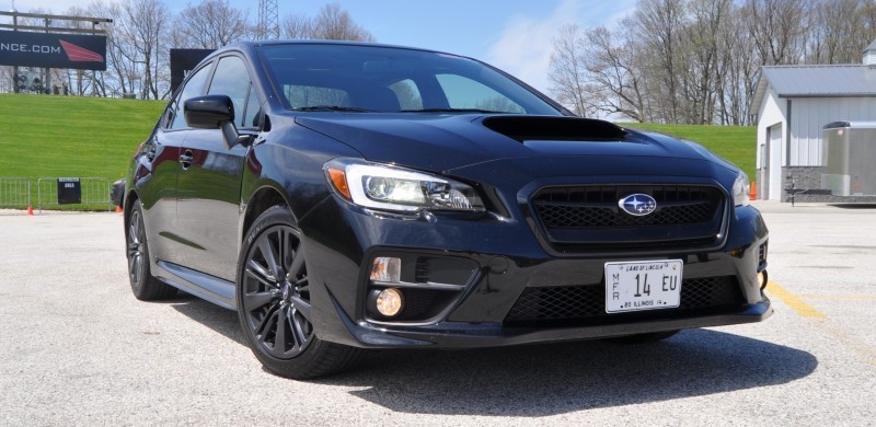 Updated with 37 High-Res Photos - Track Review - 2015 Subaru WRX Automatic 5