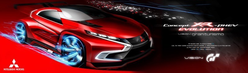 Vision GranTurismo Scores a Super Evo! Mitsubishi Concept XR-PHEV is Super Widetrack Racer 76