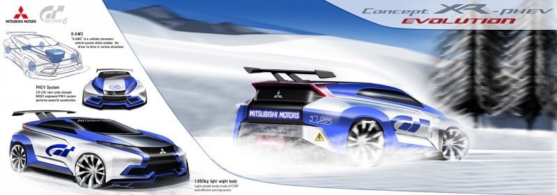 Vision GranTurismo Scores a Super Evo! Mitsubishi Concept XR-PHEV is Super Widetrack Racer 78