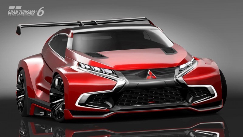 Vision GranTurismo Scores a Super Evo! Mitsubishi Concept XR-PHEV is Super Widetrack Racer 81