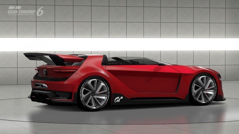 Volkswagen GTI Roadster Vision Gran Turismo Scores 4Motion and 500HP Twin-Turbo VR6 40