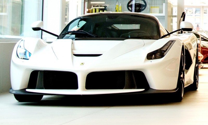 White LaFerrari Snapped in Geneva This Week by N-D Photography 10