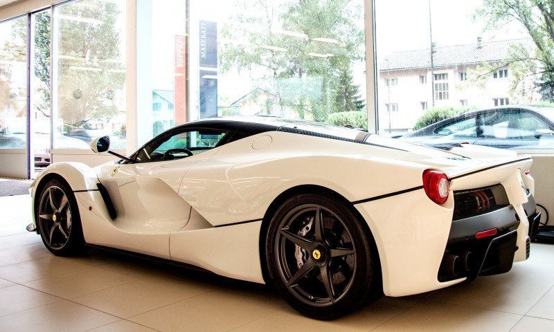 White LaFerrari Snapped in Geneva This Week by N-D Photography 2