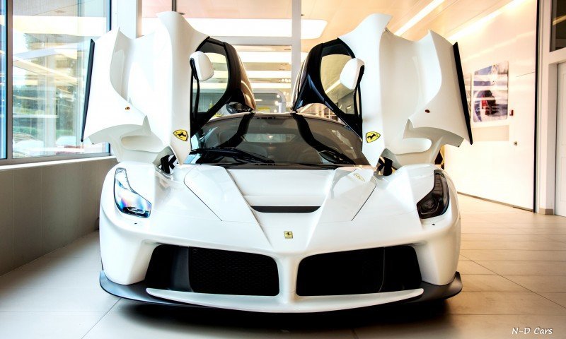 White LaFerrari Snapped in Geneva This Week by N-D Photography 3