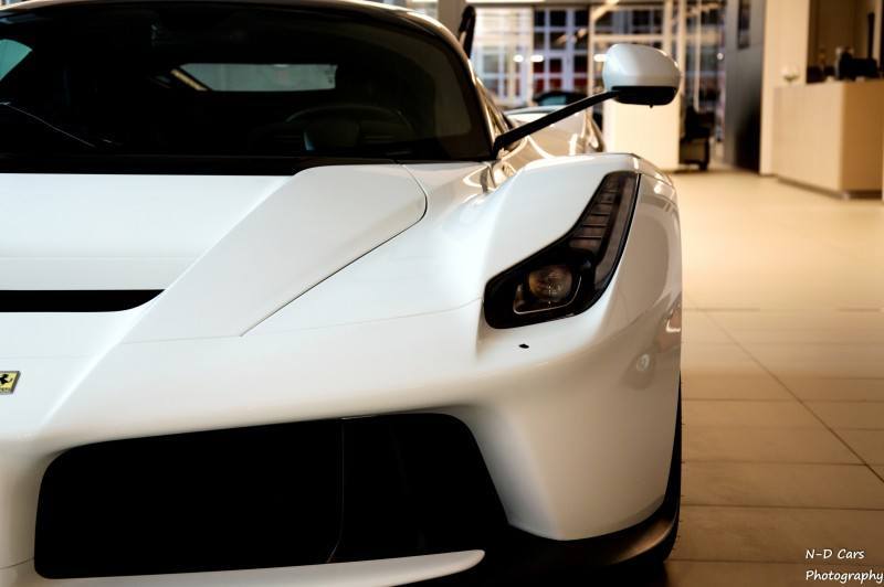 White LaFerrari Snapped in Geneva This Week by N-D Photography 6