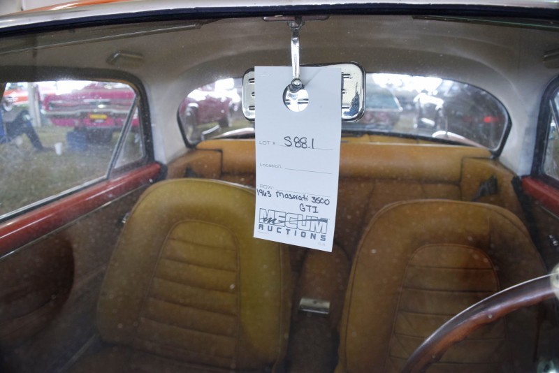 1963 Maserati 3500GTi Interior 1