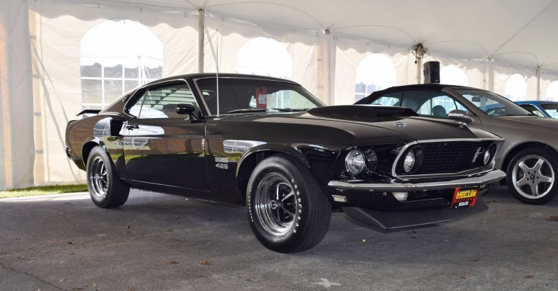 1969 Ford Mustang BOSS 429 in Raven Black 1