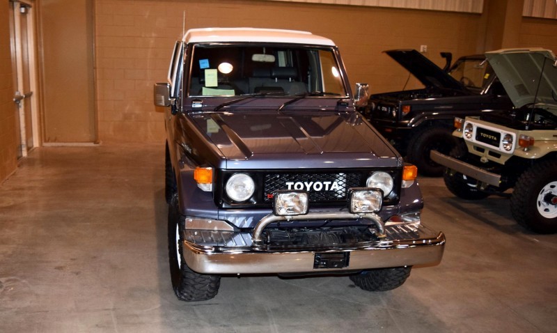 1987 Toyota BJ-74 Land Cruiser RHD TURBO Automatic with White FRP TOP 6